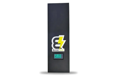 BatteryEVO 12V RazorBack Lithium Battery 230Ah 3kWh compact lightweight design with BMS and 300A fuse for RV and off-grid power