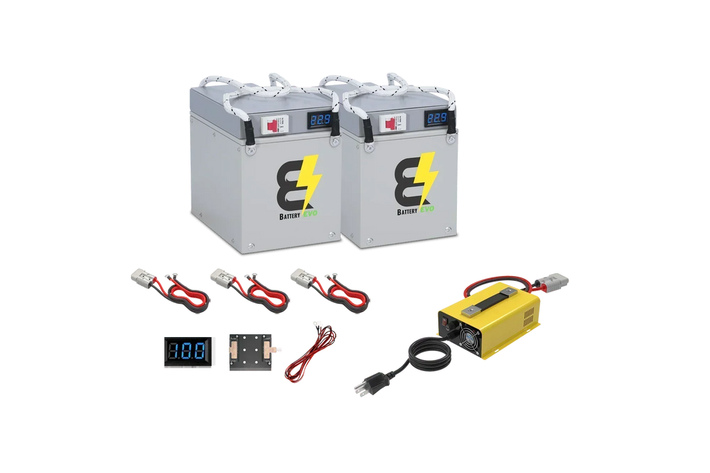 BatteryEVO 24V Eagle Lithium Golf Cart Battery (60Ah - 1.5kWh)