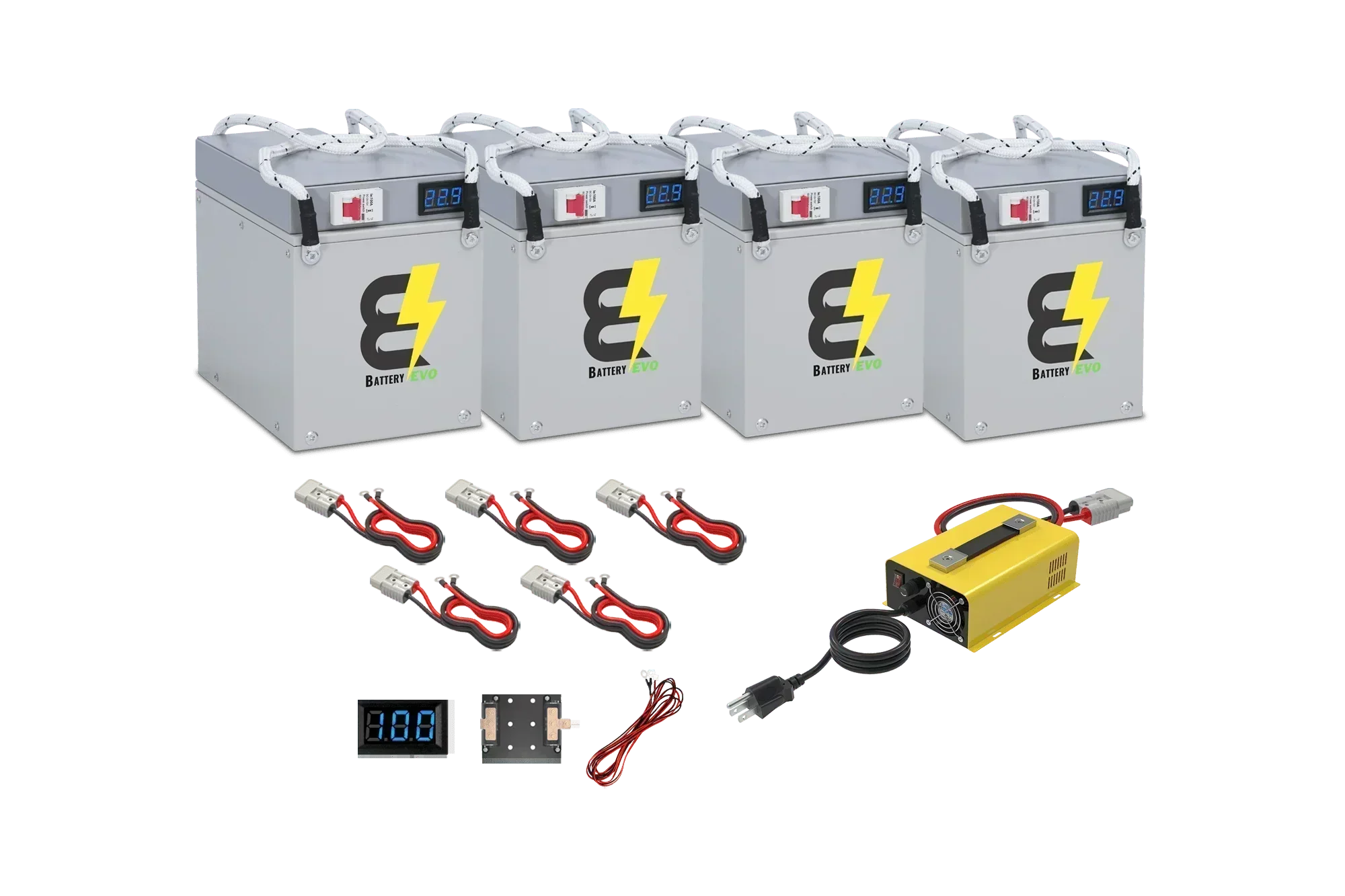 BatteryEVO 24V Eagle Lithium Golf Cart Battery (60Ah - 1.5kWh)