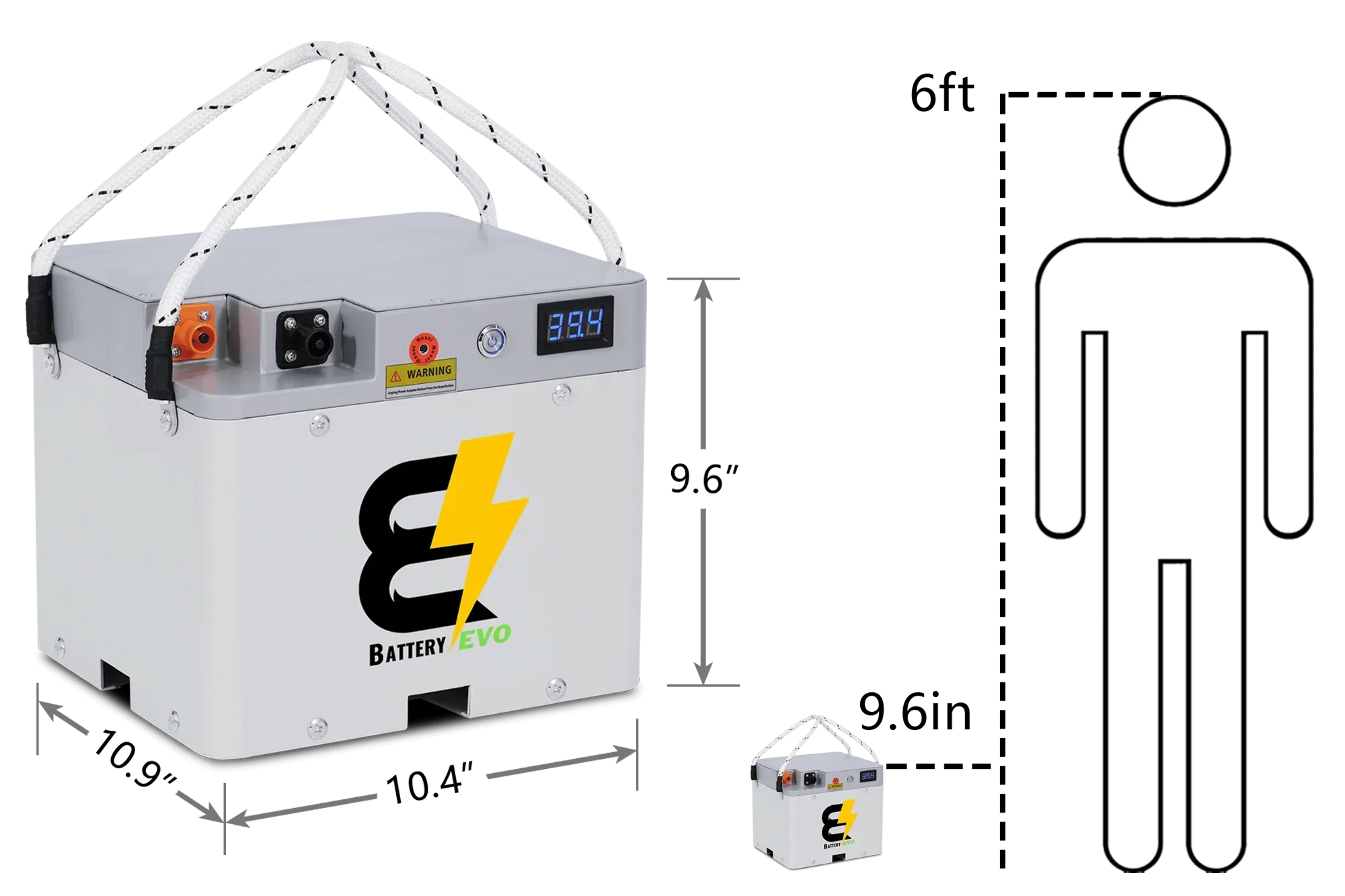 RAPTOR 36V 2.5kWh Lithium Battery