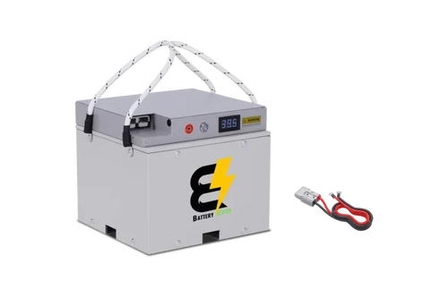 RAPTOR 36V Battery lithium pack for golf carts and off-grid systems with LiFePO4 technology and BMS