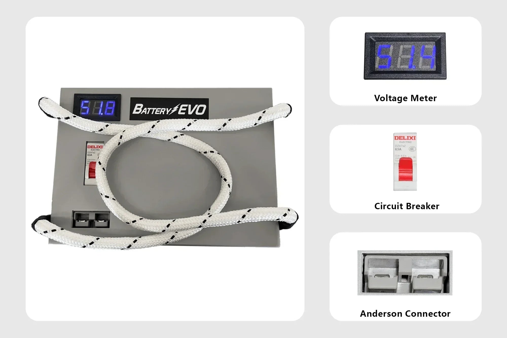 Battery EVO 48V Chihuahua Industrial Battery (40Ah - 2 kWh)