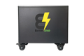 BatteryEVO WALRUS G4 Expansion Pack 96V 23kWh lithium battery with LED monitoring and caster wheels