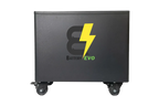 BatteryEVO WALRUS G4 Expansion Pack 96V 23kWh lithium battery with LED monitoring and caster wheels